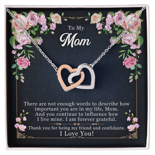 To My Mom, Thank You   For Being My Friend