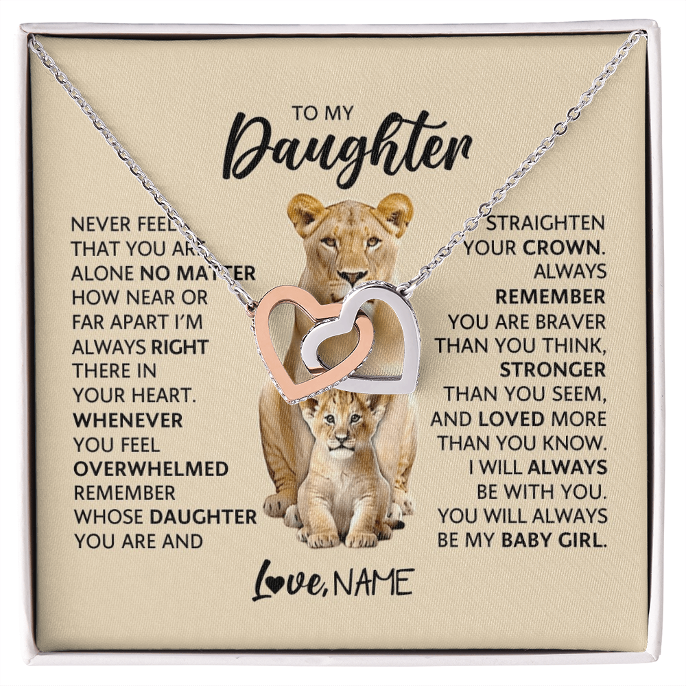 Daughter's Birthday Gift – Love Hearts Jewellery | Meaningful Birthday Necklace for Daughter