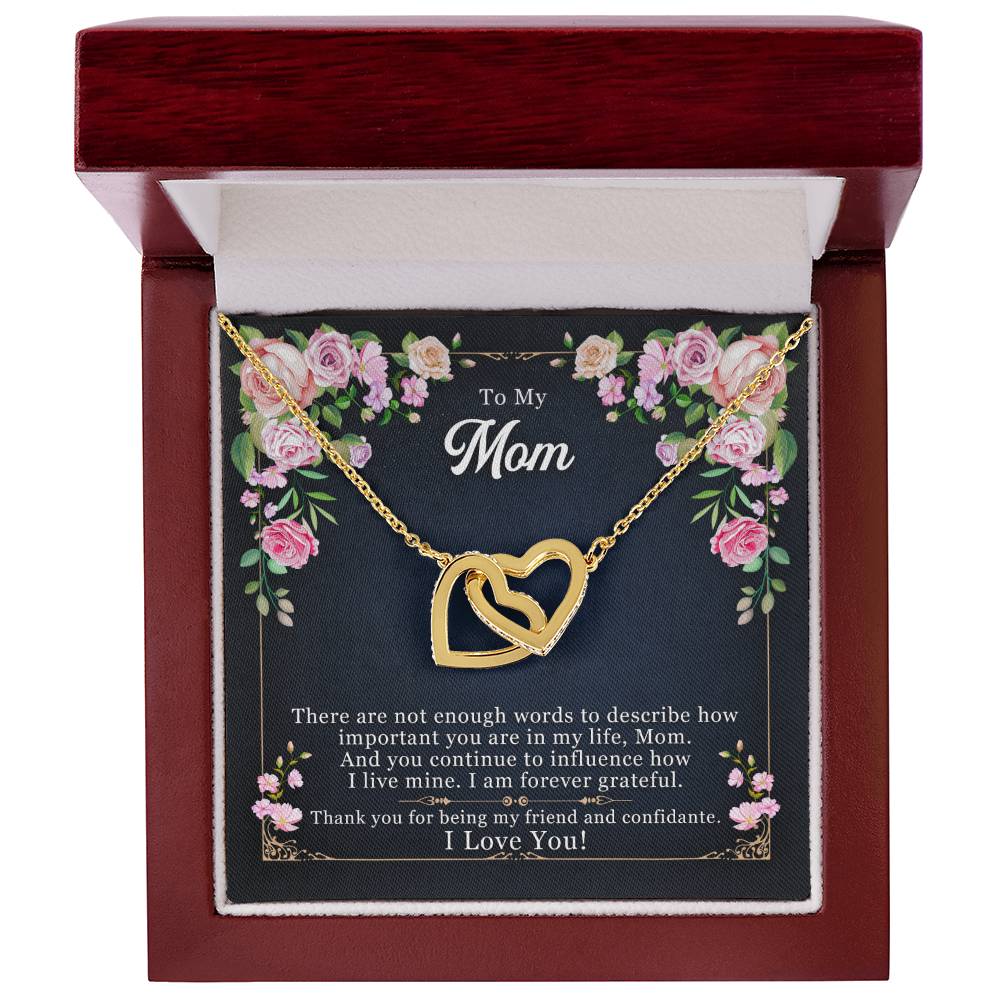 To My Mom, Thank You   For Being My Friend