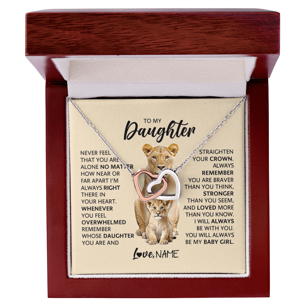 Daughter's Birthday Gift – Love Hearts Jewellery | Meaningful Birthday Necklace for Daughter