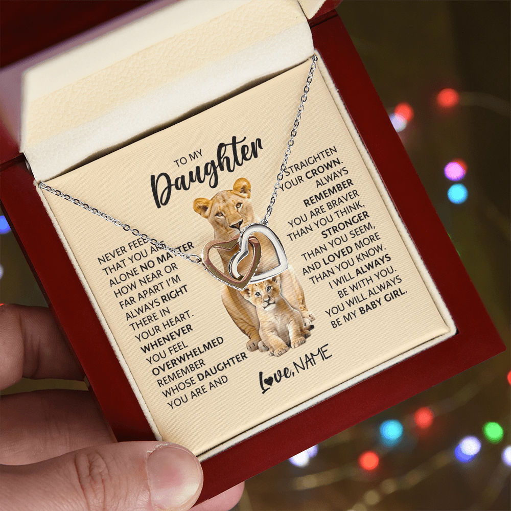 Daughter's Birthday Gift – Love Hearts Jewellery | Meaningful Birthday Necklace for Daughter