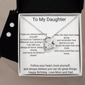 Daughter's Birthday Gift – Forever Love Necklace & Earring Set Meaningful Jewellery Gift