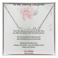 Daughter Custom Name Necklace – Personalised Gift of Love and Meaning