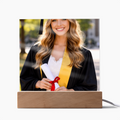 Personalized Graduation LED Acrylic Plaque – Photo Gift for Daughter or Son
