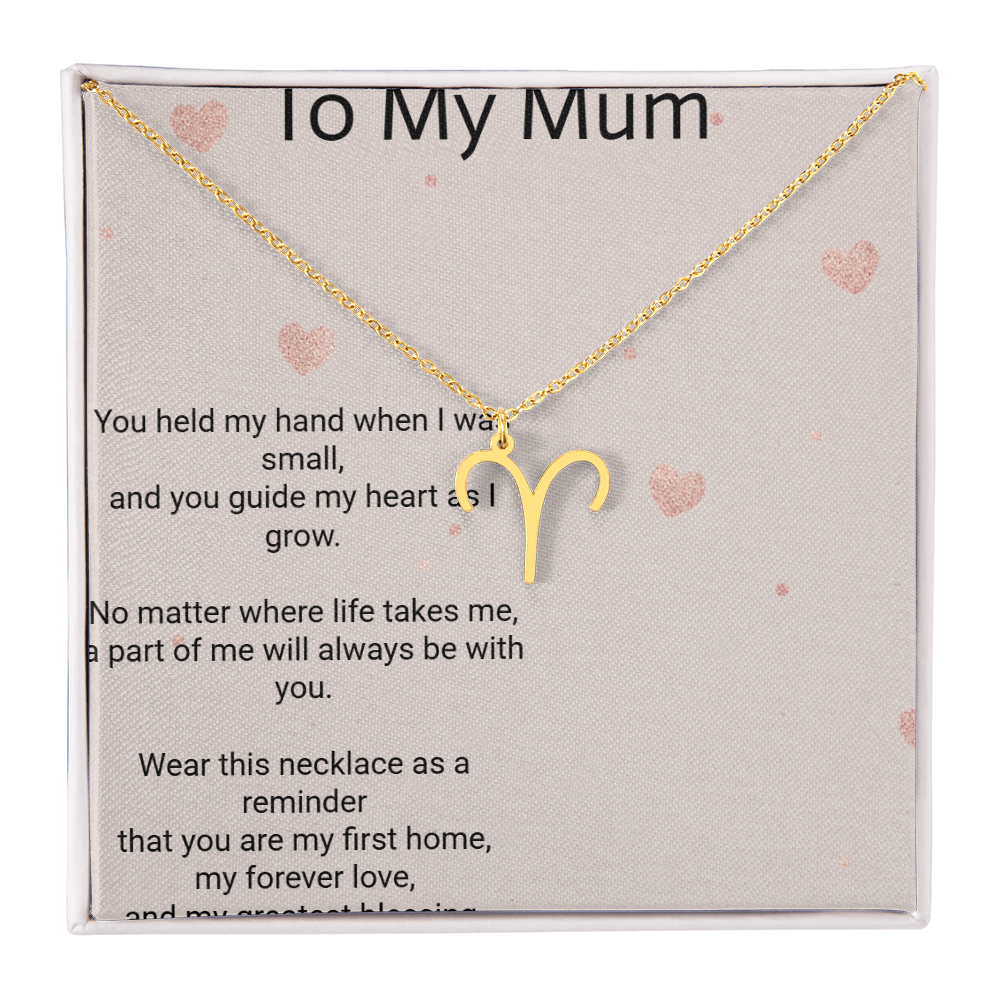 Personalized Zodiac Symbol Necklace for Mother, Daughter, or Wife        celabrating celebrating her unique star sign and personal style. ✨
