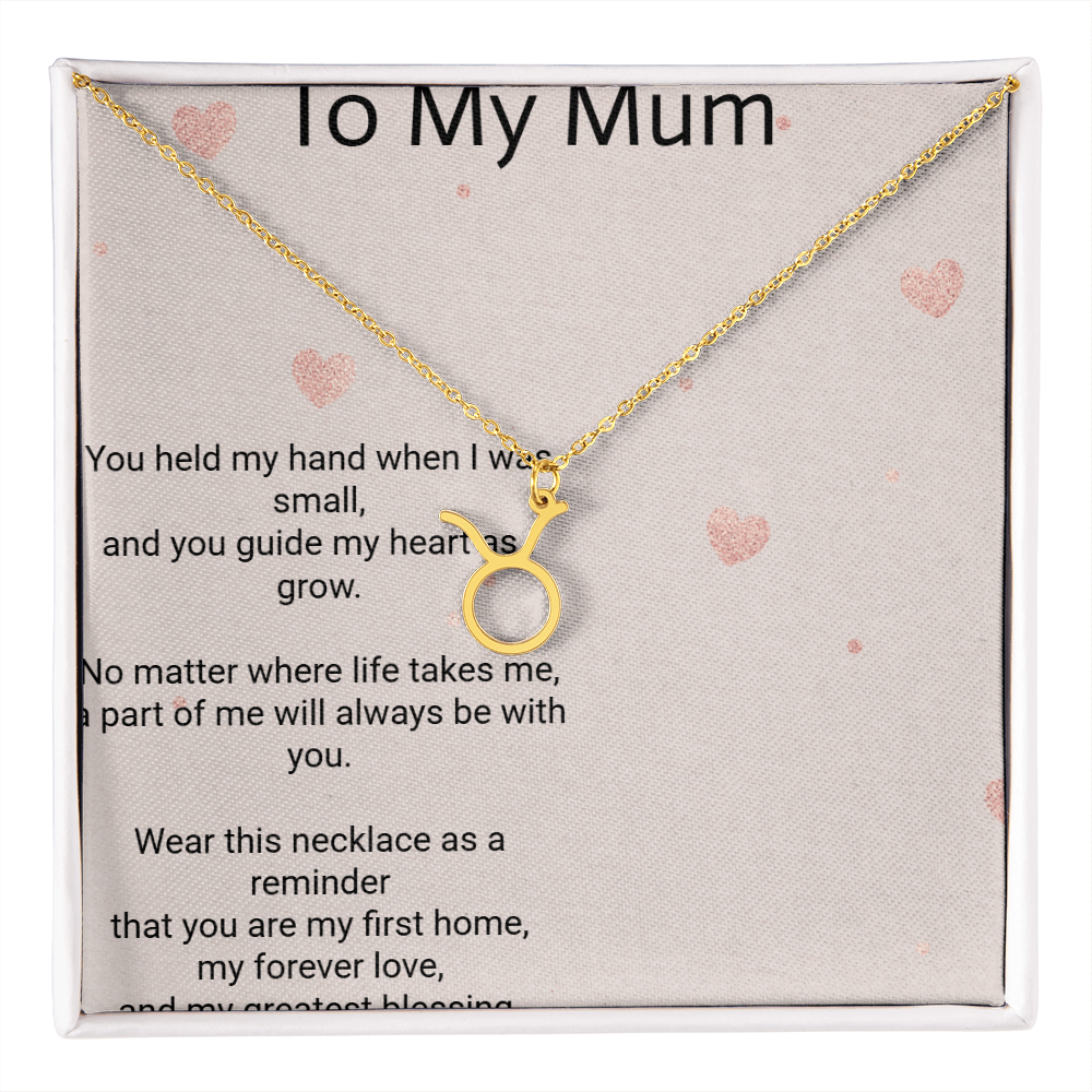 Personalized Zodiac Symbol Necklace for Mother, Daughter, or Wife        celabrating celebrating her unique star sign and personal style. ✨