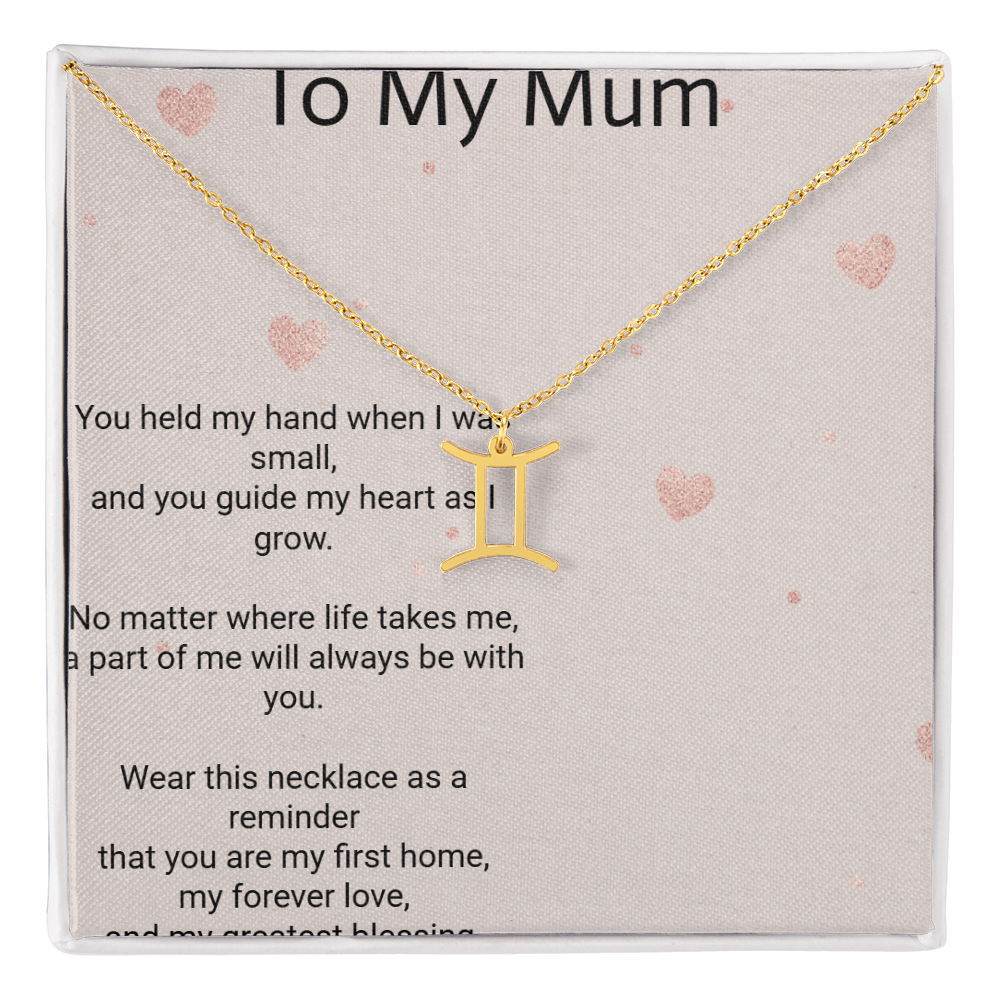 Personalized Zodiac Symbol Necklace for Mother, Daughter, or Wife        celabrating celebrating her unique star sign and personal style. ✨
