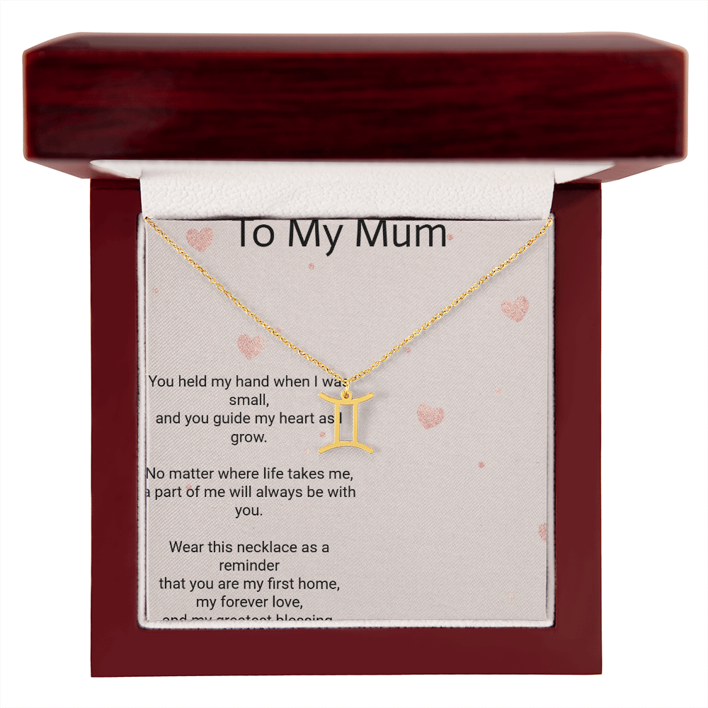 Personalized Zodiac Symbol Necklace for Mother, Daughter, or Wife        celabrating celebrating her unique star sign and personal style. ✨