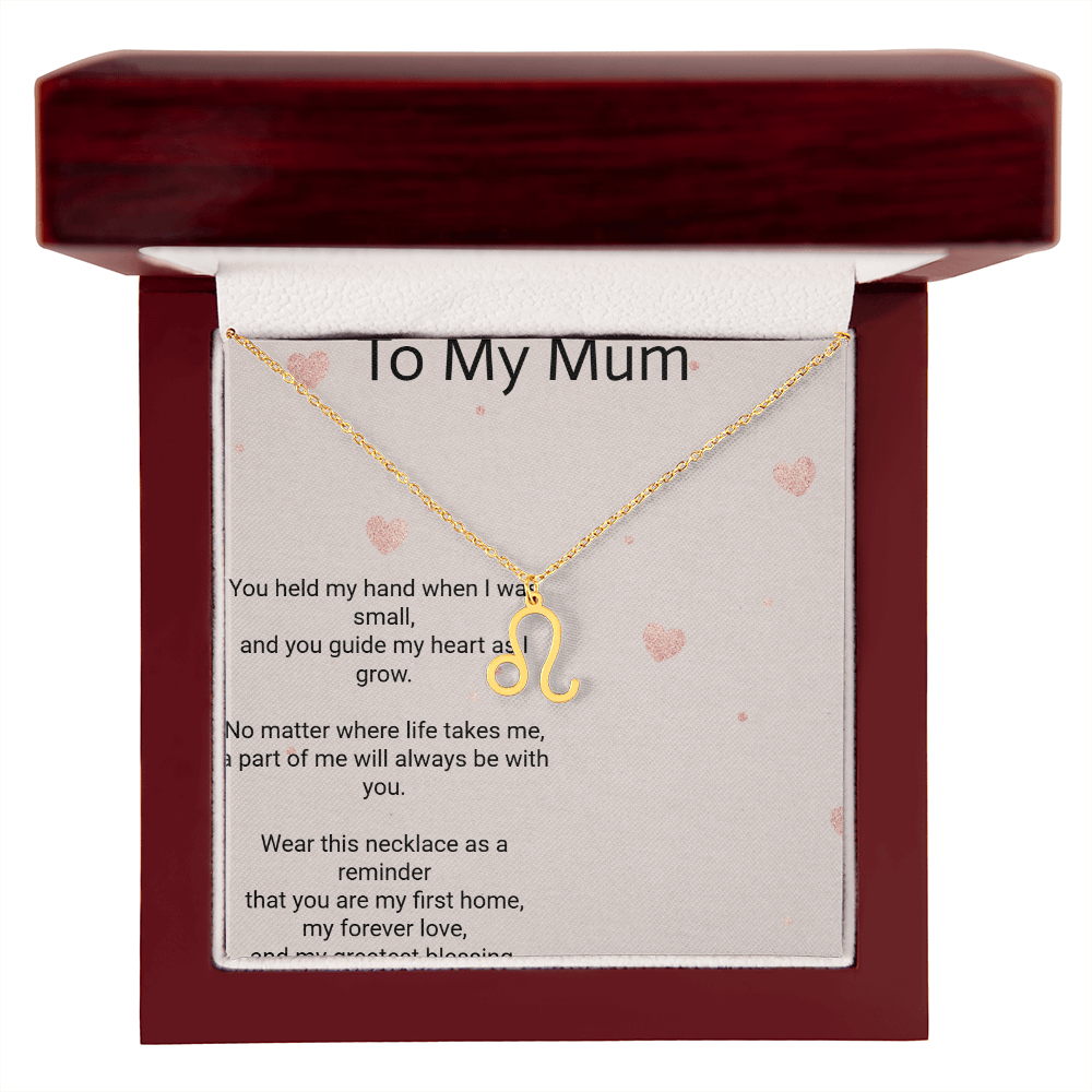 Personalized Zodiac Symbol Necklace for Mother, Daughter, or Wife        celabrating celebrating her unique star sign and personal style. ✨
