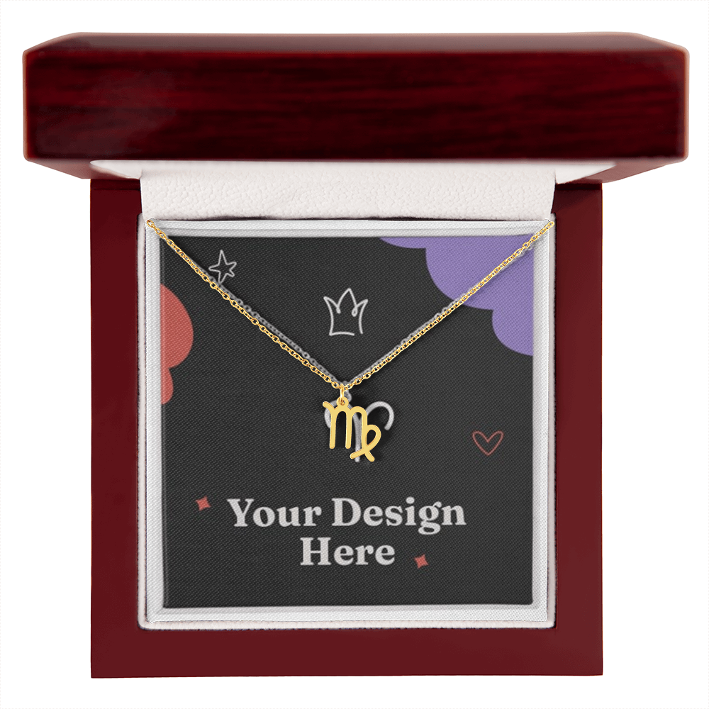 Zodiac Symbol Necklace – Personalized Astrology Jewelry for Every Star Sign