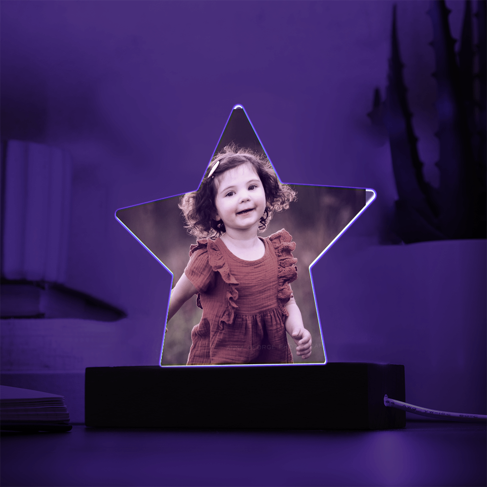 Personalized Star Acrylic Plaque for Someone Special