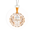 Husband Angel Wings Memorial Acrylic Christmas Tree Ornament