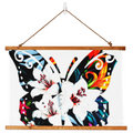 Wood Framed Wall Tapestry (Landscape) – Modern, Rustic, and Customizable Wall Art Décor