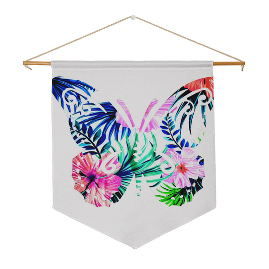 Custom Pet or Loved One Wall Pennant – Personalized Portrait Banner for Home Décor & Gifts