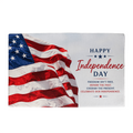 Welcome Independence Day Door Mat – Patriotic 4th of July Entrance Mat Gift