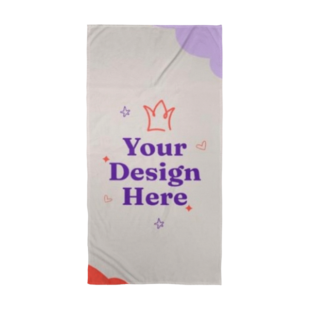 Make Your Own Bath Towel with Your Photo or Artwork