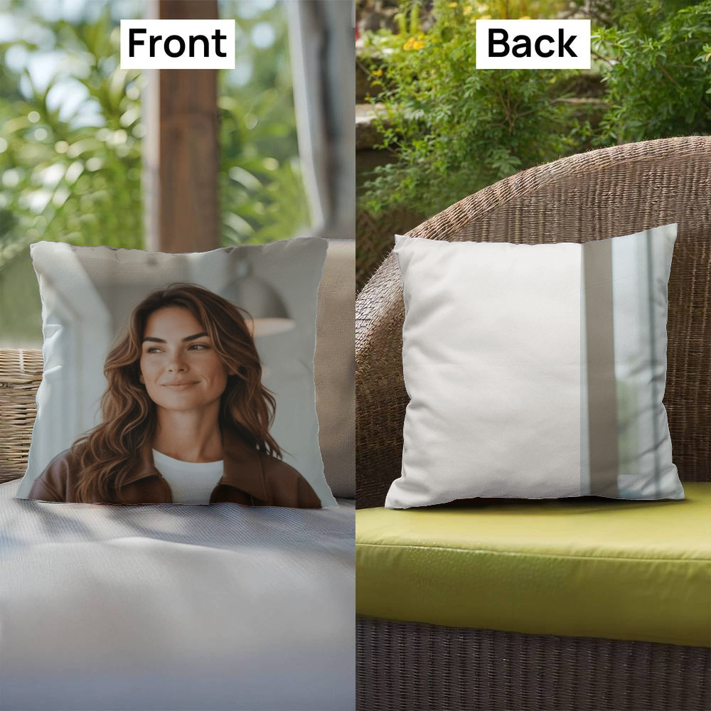 Custom “Loved One” Outdoor Pillow – Cherish Their Memory Always