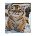 Custom Coral Fleece Blanket – Add Your Pet or Family Photo