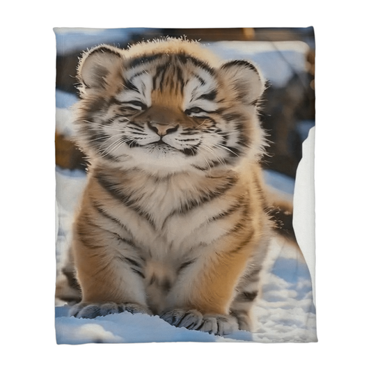 Custom Coral Fleece Blanket – Add Your Pet or Family Photo