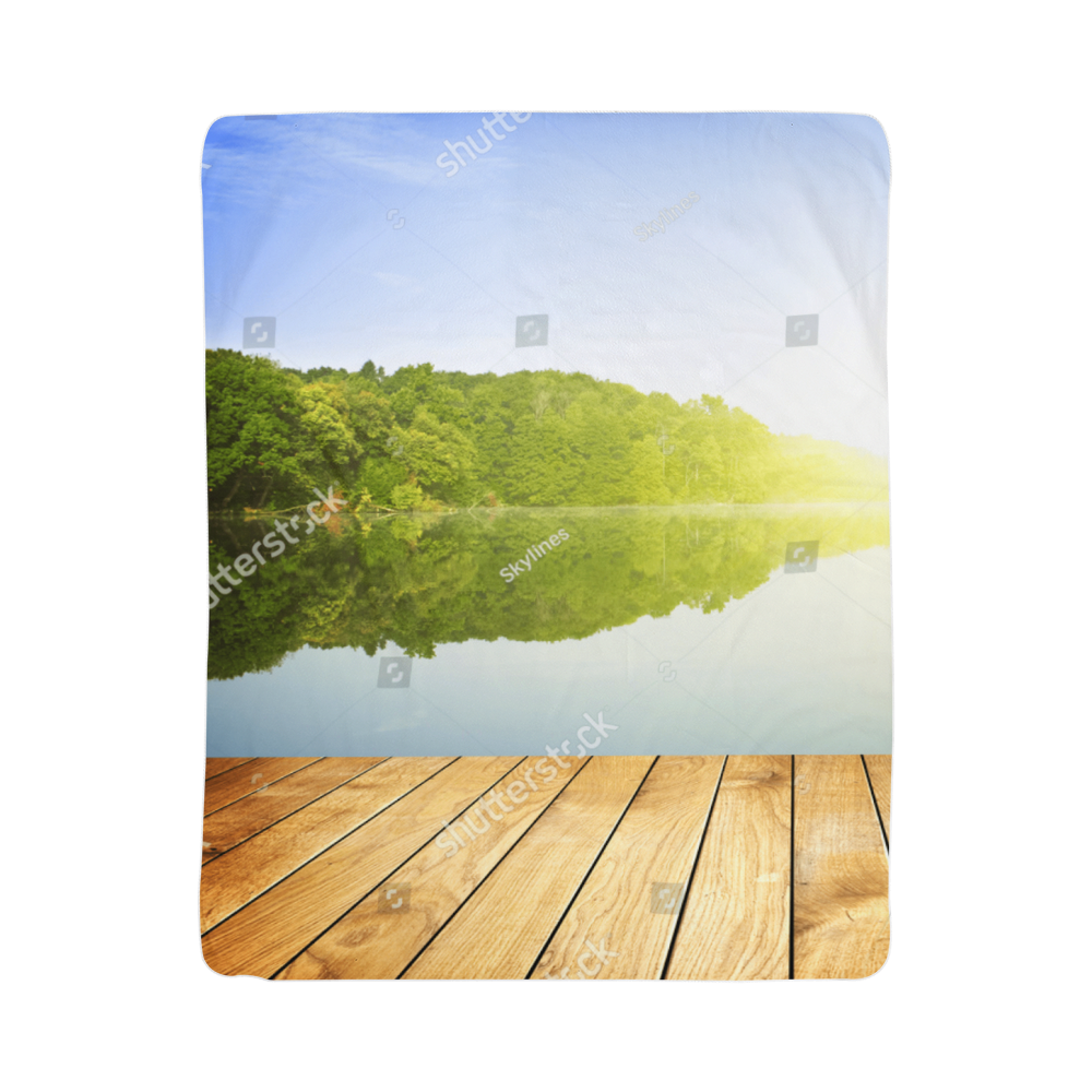 Ultra-Soft Sherpa Fleece Blanket – Personalized with Your Photo