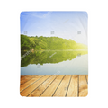 Ultra-Soft Sherpa Fleece Blanket – Personalized with Your Photo