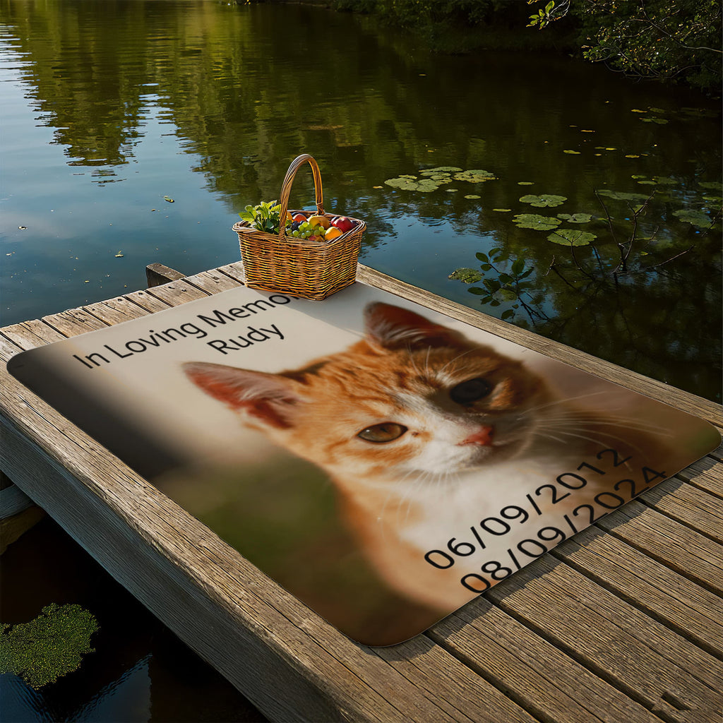 Pet Memorial Fleece Blanket
