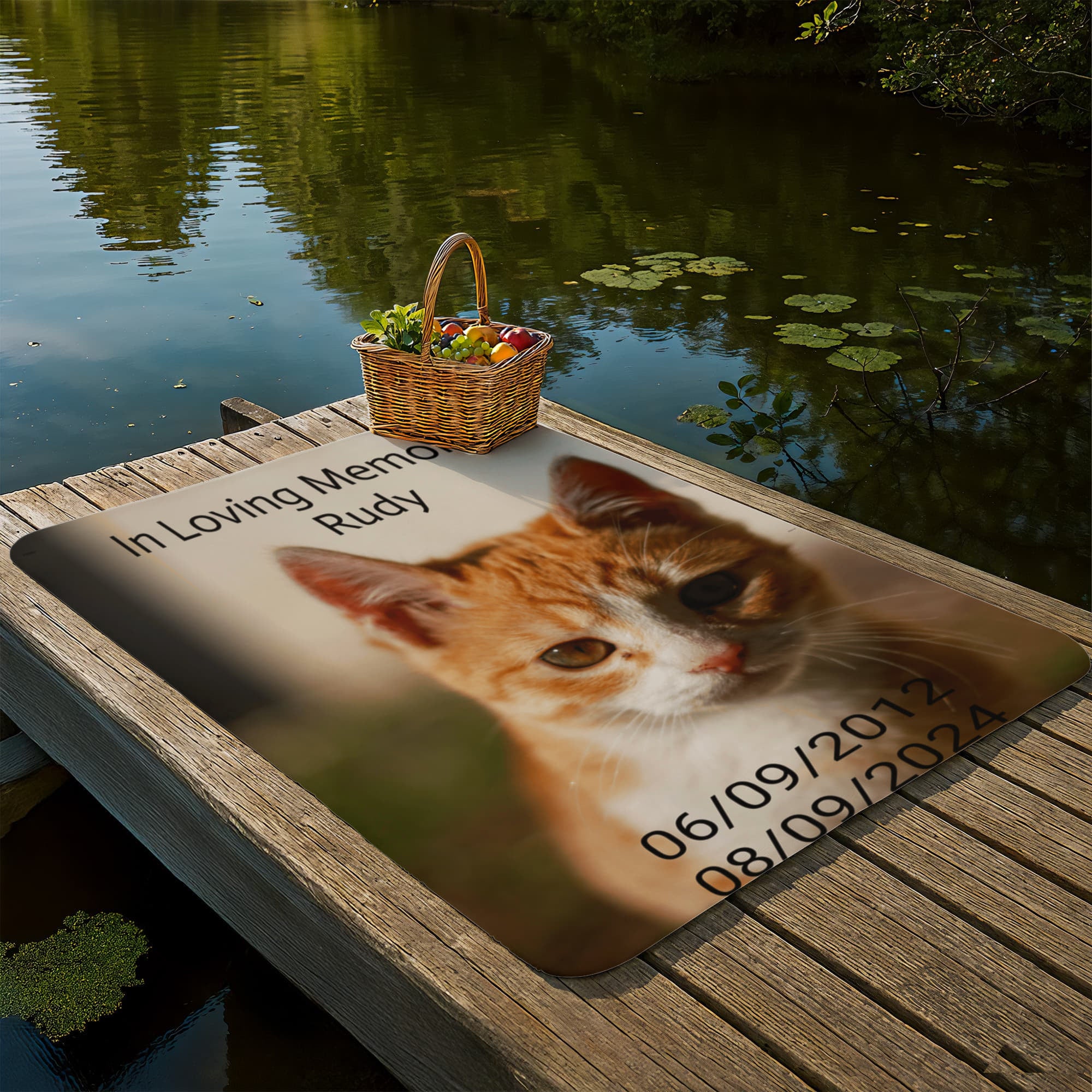 Pet Memorial Fleece Blanket