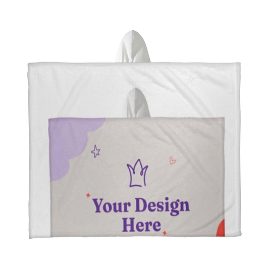 Premium Hooded Sherpa Fleece Blanket | Warm, Plush & Comfortable