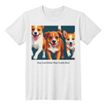 Dogs Lives Matter Unisex T=Shirt– Front Print Anti-Cruelty