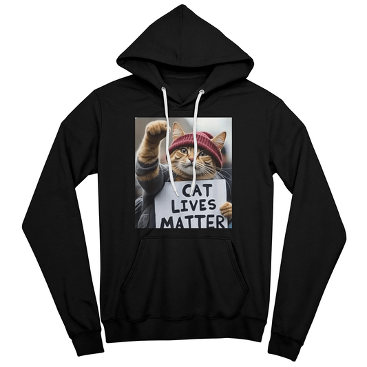 Unisex Cat Lives Really Matter Hoodie for Cat Lovers – Cozy Animal Lover Gift
