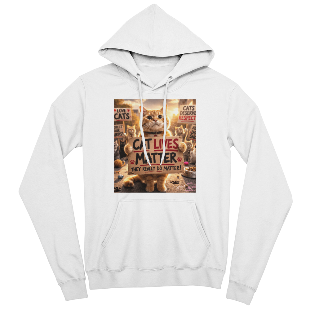 Cats Lives Matter: Raising Awareness for Cat Welfare and Protection Front Print