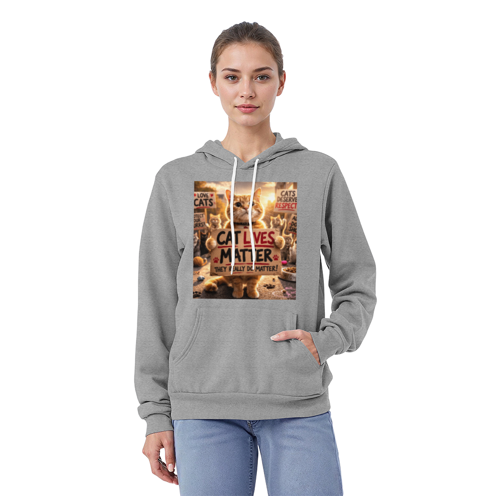 Cats Lives Matter: Raising Awareness for Cat Welfare and Protection Front Print