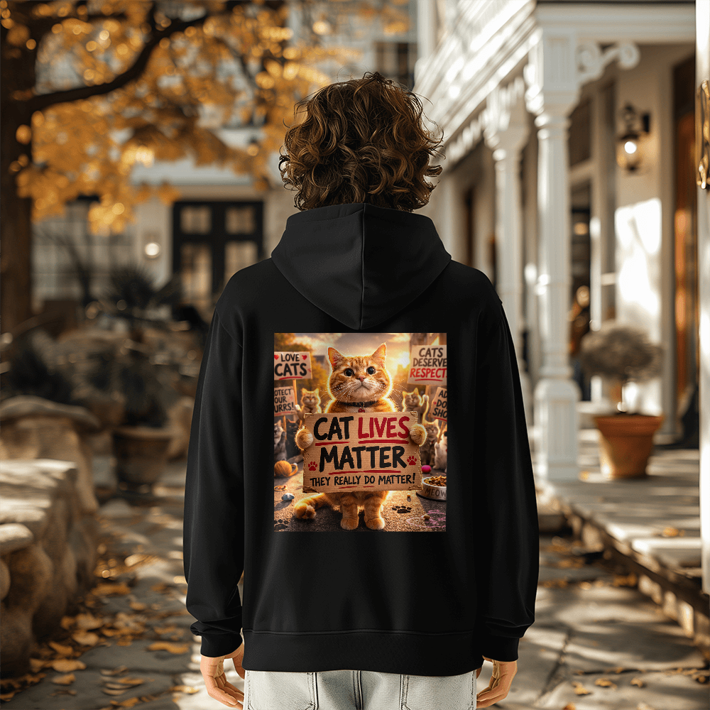 Cats Lives Matter: Raising Awareness for Cat Welfare and Protection Back Print