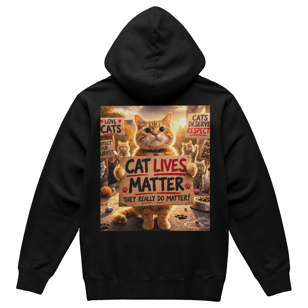 Cats Lives Matter: Raising Awareness for Cat Welfare and Protection Back Print