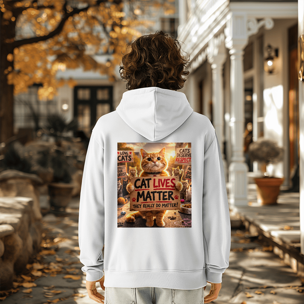 Cats Lives Matter: Raising Awareness for Cat Welfare and Protection Back Print
