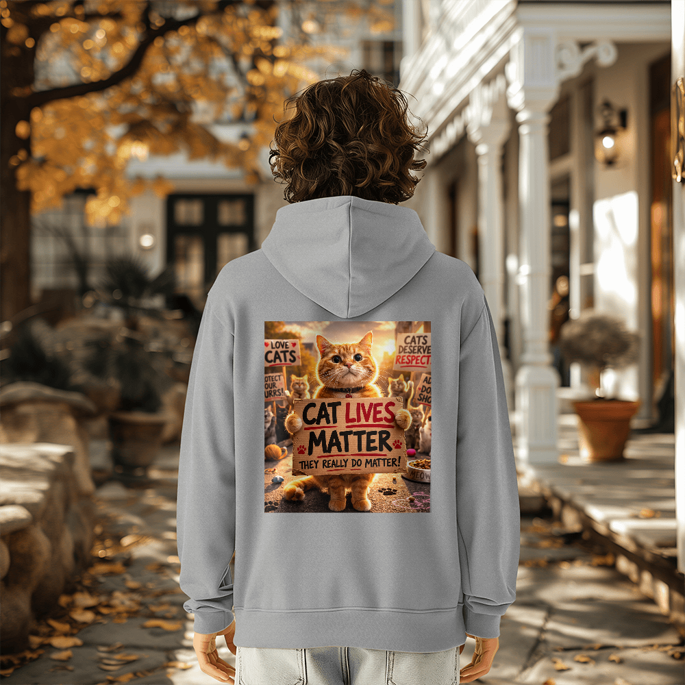 Cats Lives Matter: Raising Awareness for Cat Welfare and Protection Back Print