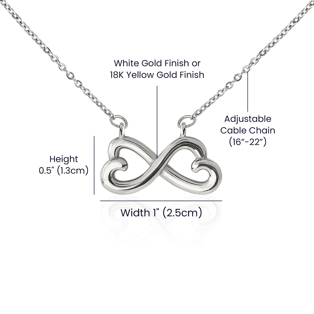 Elegant Endless Love Necklace for Her – Gift of Eternal Devotion