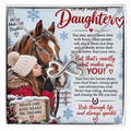 Horse Riding Daughter Gift Endless Love Necklace – Equestrian Gift for Her