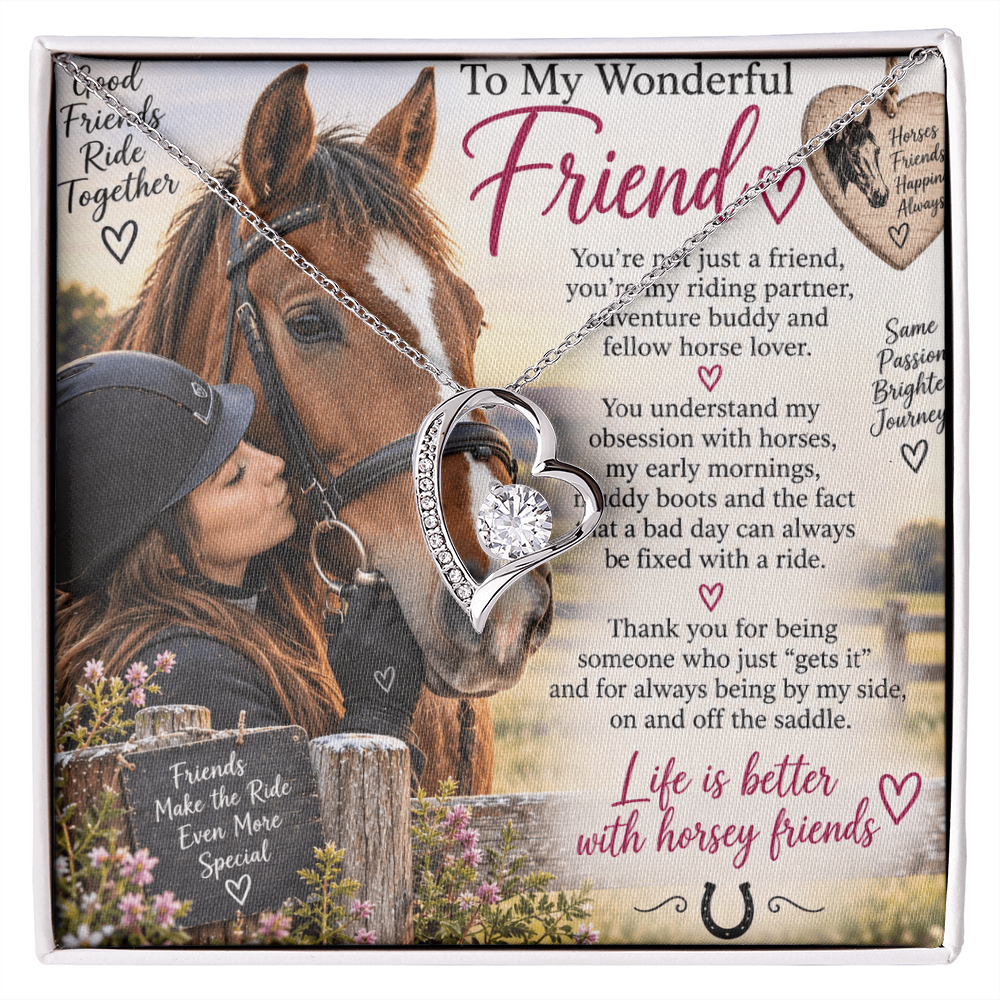Best Friend Forever Love Necklace – Heartfelt Gift for Your Best Friend