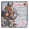 Forever Love Necklace – Equestrian Gift for Sister at Christmas