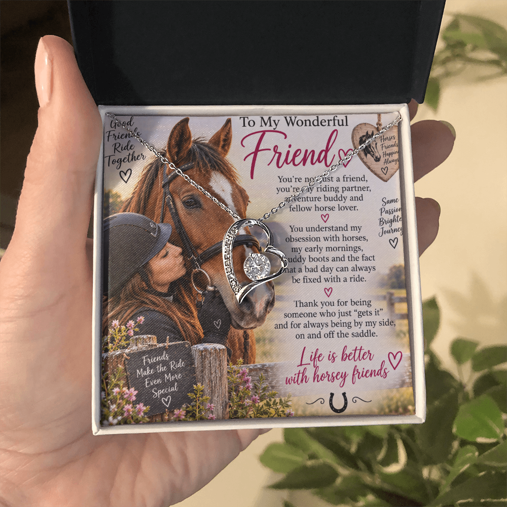 Best Friend Forever Love Necklace – Heartfelt Gift for Your Best Friend