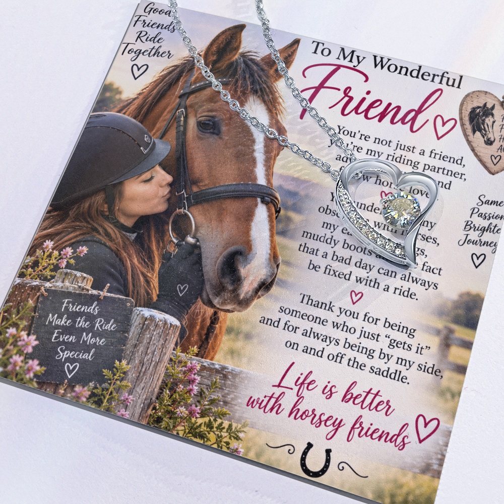 Best Friend Forever Love Necklace – Heartfelt Gift for Your Best Friend