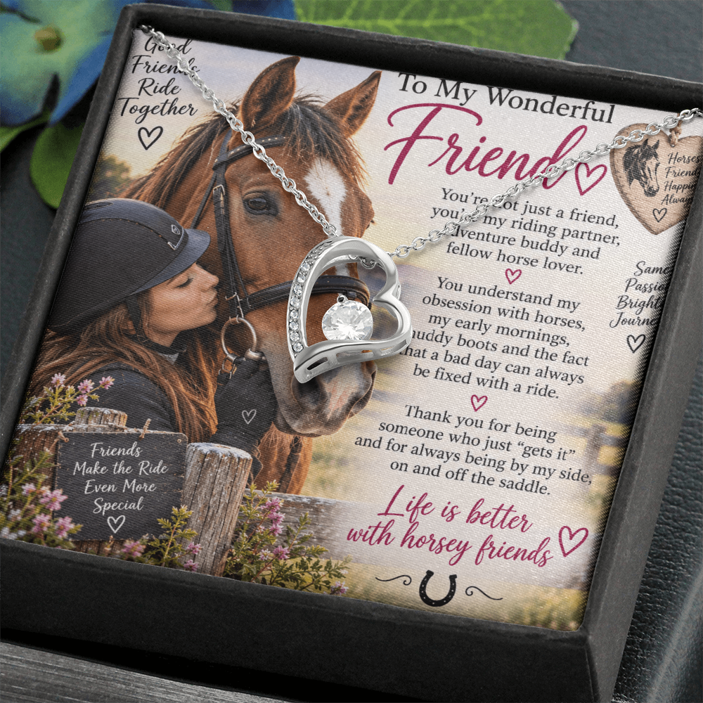 Best Friend Forever Love Necklace – Heartfelt Gift for Your Best Friend