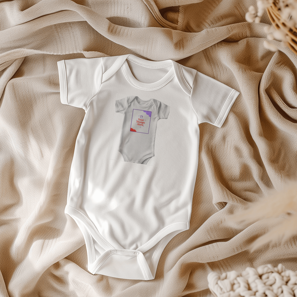 Gerber Onesies® Bodysuit for Infants | Short Sleeve Cotton