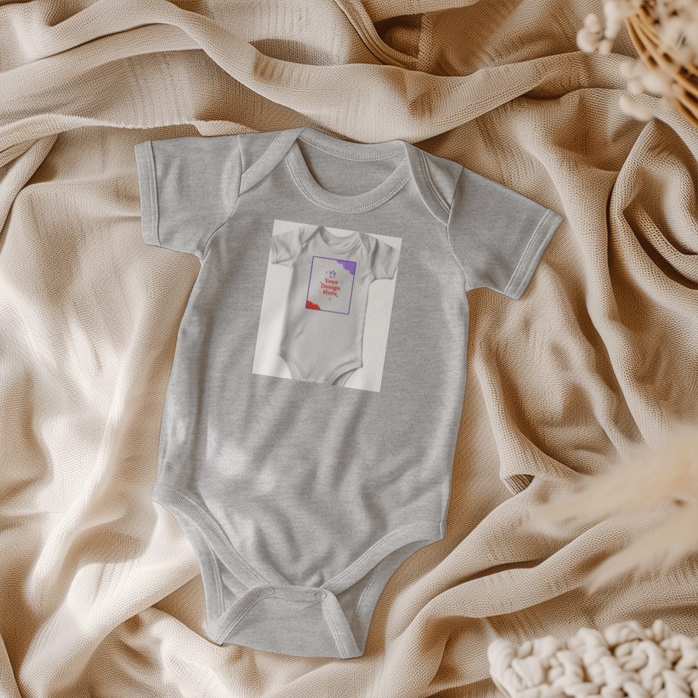 Gerber Onesies® Bodysuit for Infants | Short Sleeve Cotton