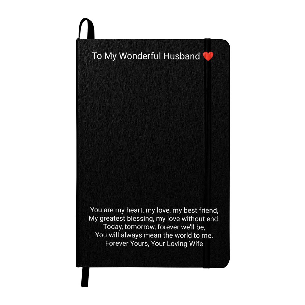 Ambassador Bound Journal for Husband – Personalised Romantic Gift