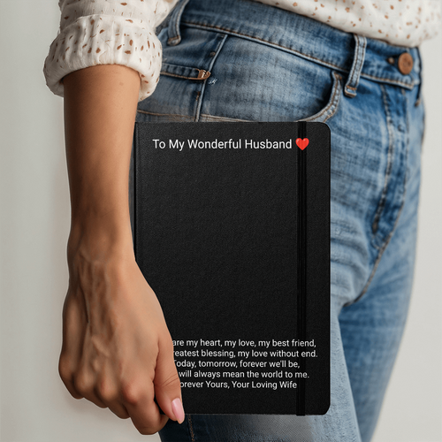 Ambassador Bound Journal for Husband – Personalised Romantic Gift