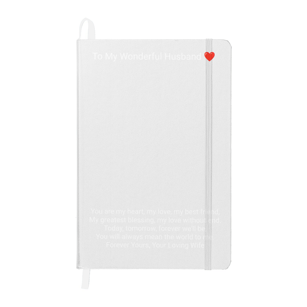 Ambassador Bound Journal for Husband – Personalised Romantic Gift