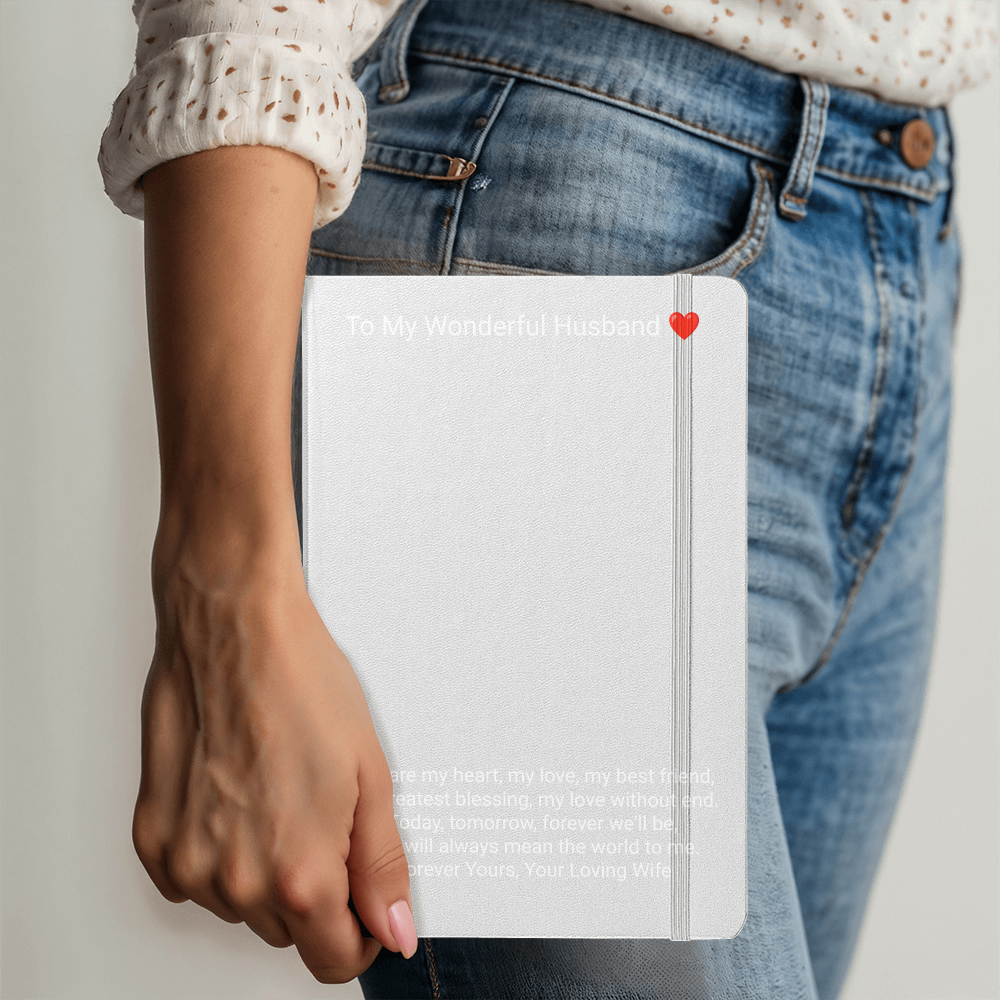 Ambassador Bound Journal for Husband – Personalised Romantic Gift