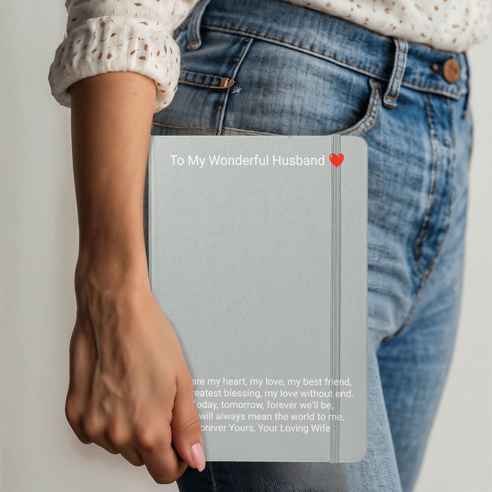 Ambassador Bound Journal for Husband – Personalised Romantic Gift